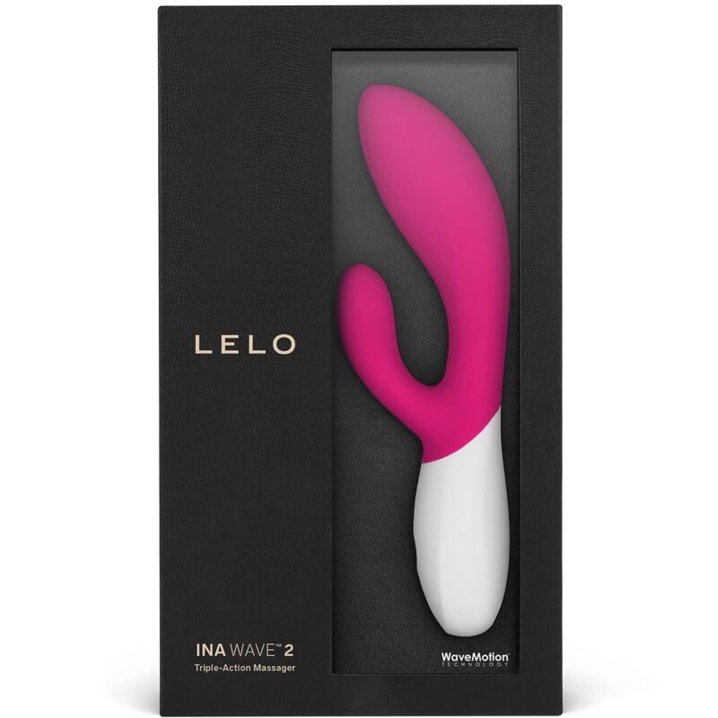Ina wave 2 vbrador luxe mouvement spécial cerise