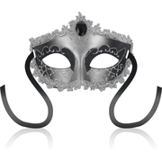 Masques masque gris noir diamant
