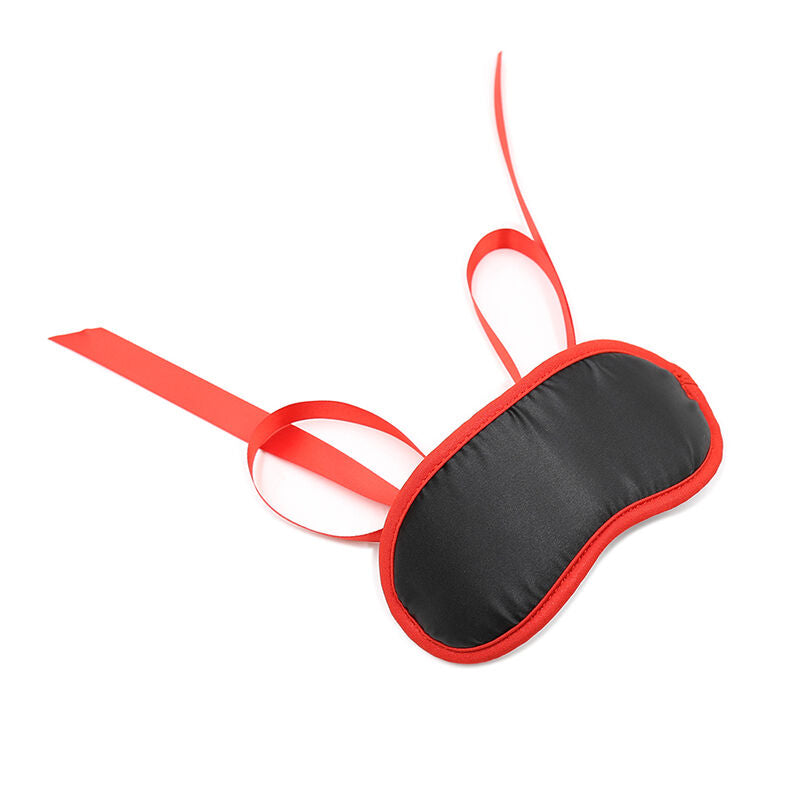 Bords rouges noir fetish