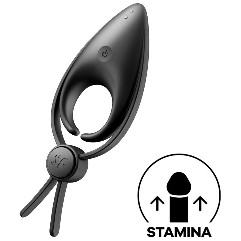 Sniper anillo vibrador negro
