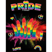 Dildo drapeau lgbt 19 cm