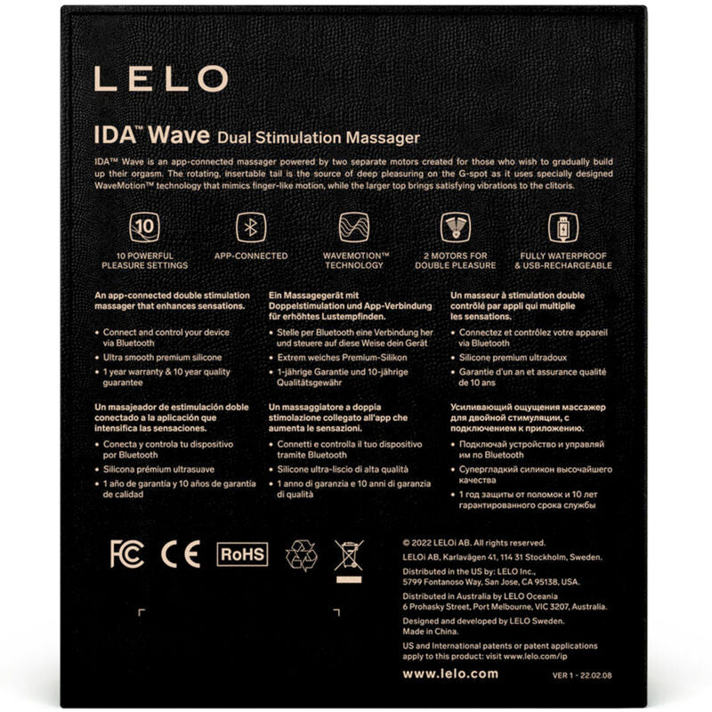 Masseur pour couples corail lelo - ida wave