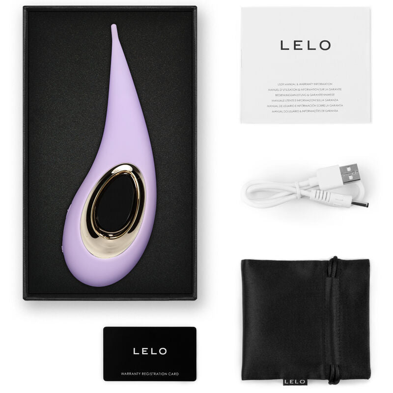 Stimulateur de clitoris dot - lilas