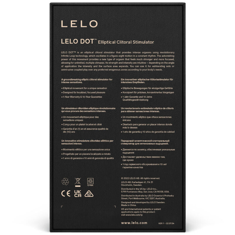 Stimulateur de clitoris dot - lilas