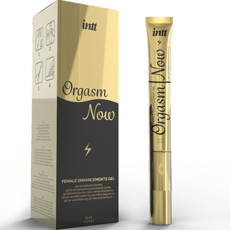 Gel stimulant vagin intense avec applicateur vibrateur