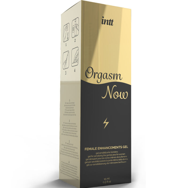 Gel stimulant vagin intense avec applicateur vibrateur