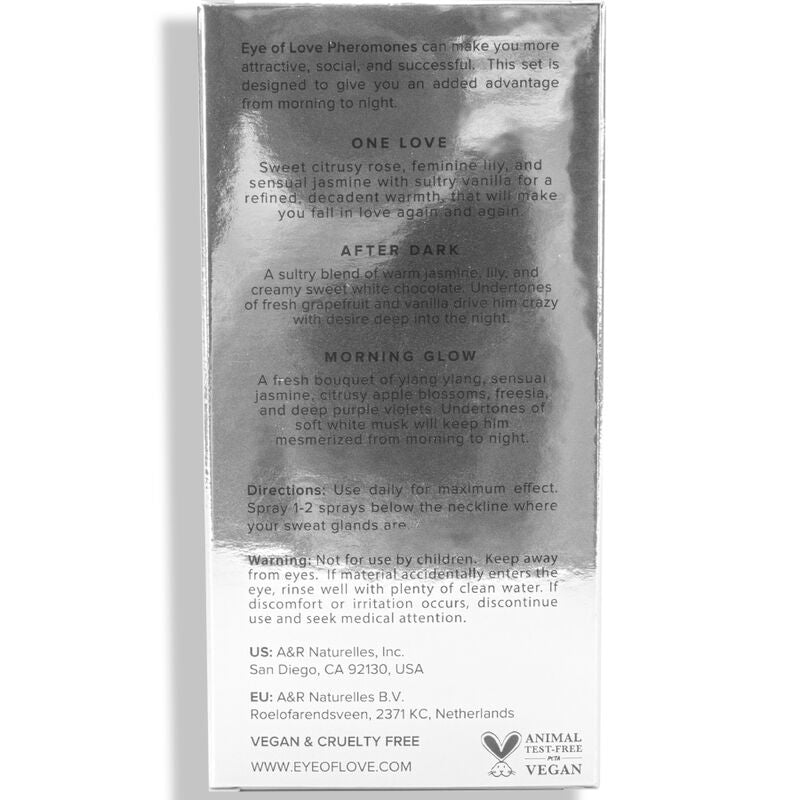 Parfum eol phr 10 ml set/3 - morning glow, one love, after dark