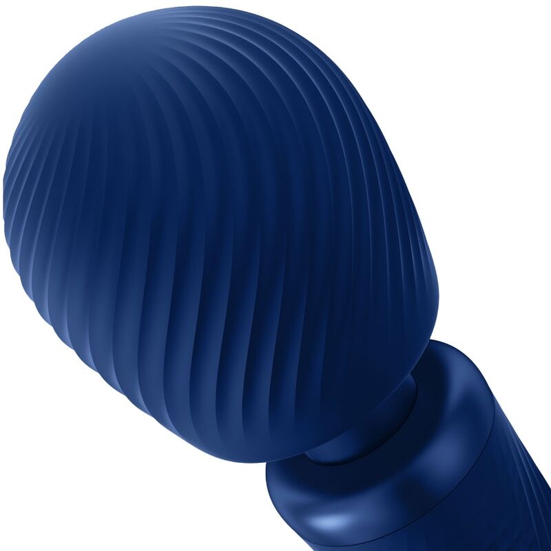 Vim wand rumble vibrador recargable silicona naranja