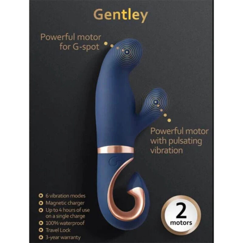 Gentley g-spot vibe bleu caraïbe