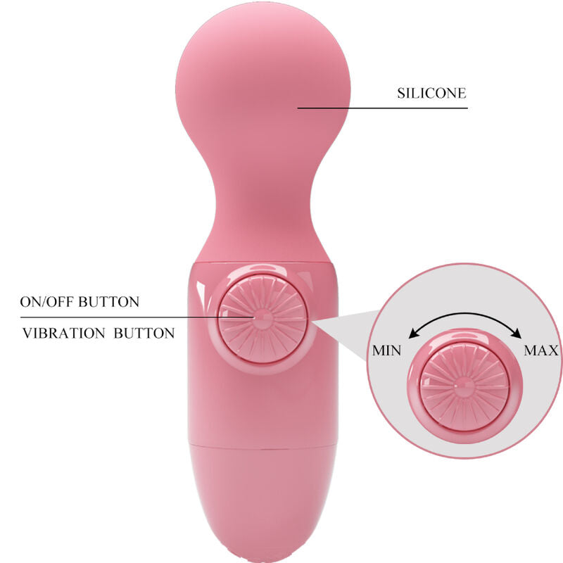 Mini masseur personnel rose