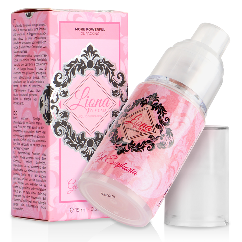 Vibrateur liquide euphoria gel 15 ml