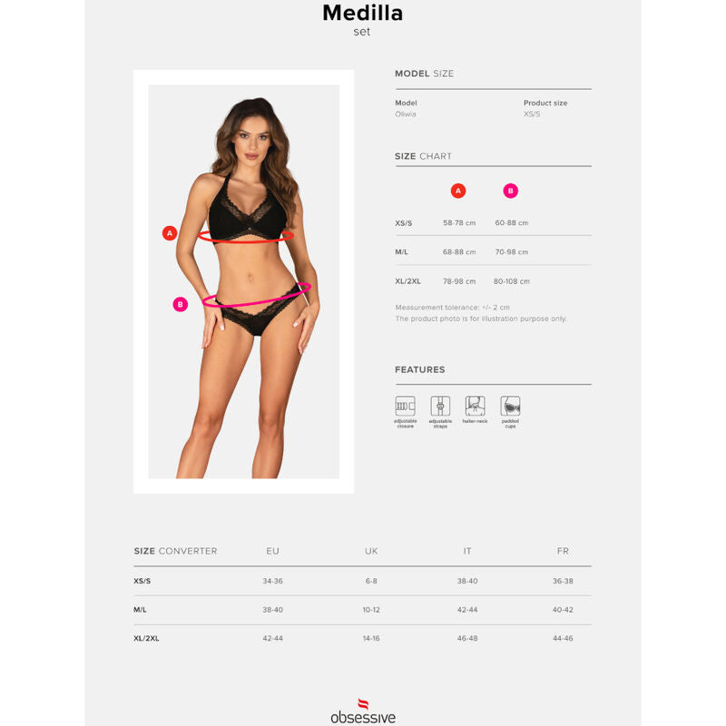 Ensemble medilla deux pièces xs/s