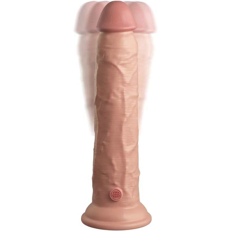 Elite vibrateur gode réaliste & télécommande en silicone 23 cm
