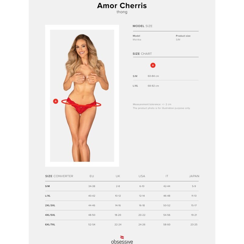 String amor cherris l/xl