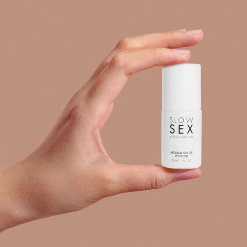 Slow sex huile de massage sexuel au cbd 30 ml