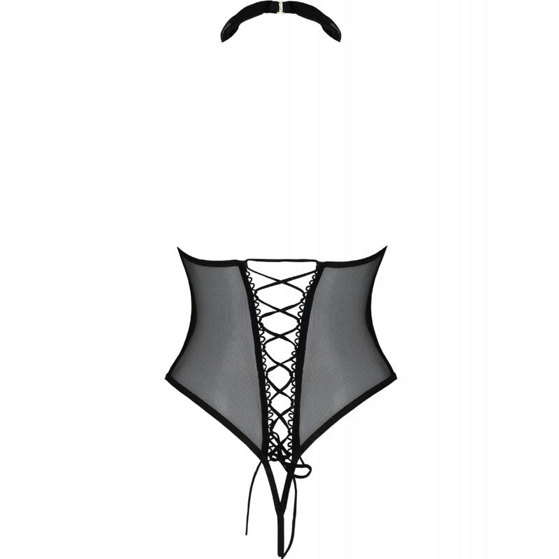 Trisha body abierto negro s/m