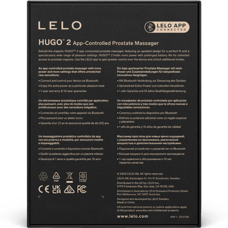 Hugo 2 masajeador de prostata verde