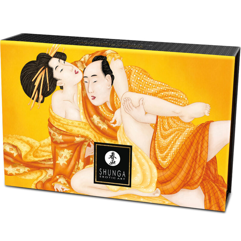 Kit de poudre de massage comestible mangue