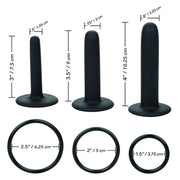 Boundless kit de chevilles en silicone