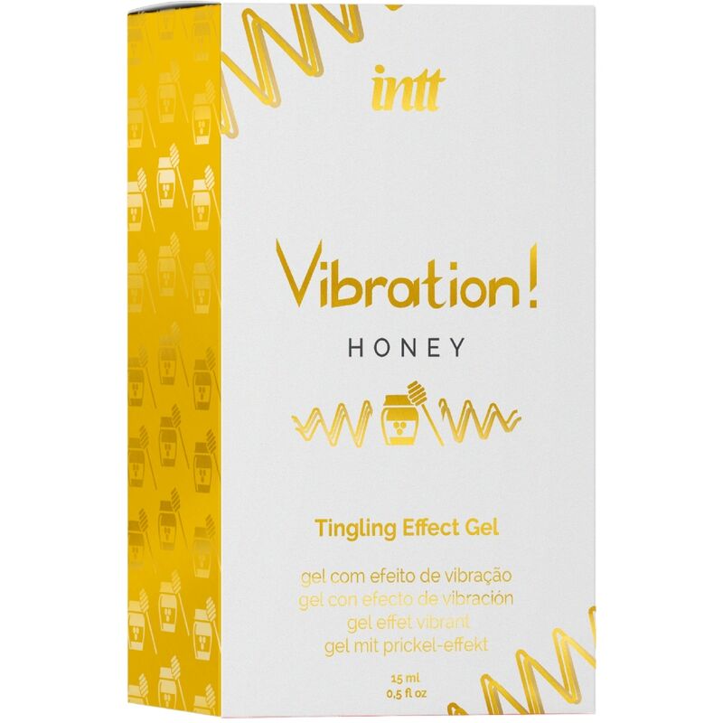 Gel vibrateur liquide au miel puissant stimulant intime 15 ml