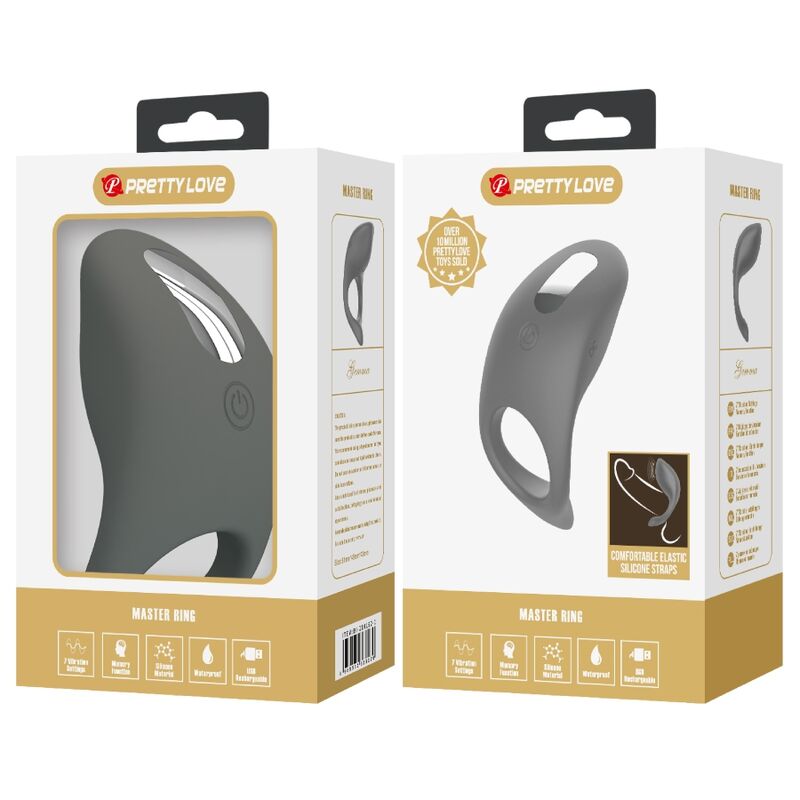 Gemma anneau vibrateur avec memoire gris