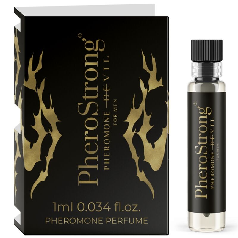 Parfum phéromone diable pour homme 1 ml