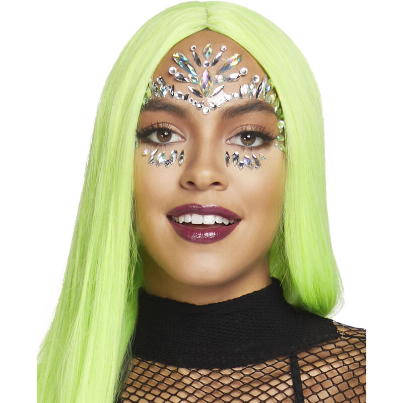 Bijou adhésif pour le visage iris