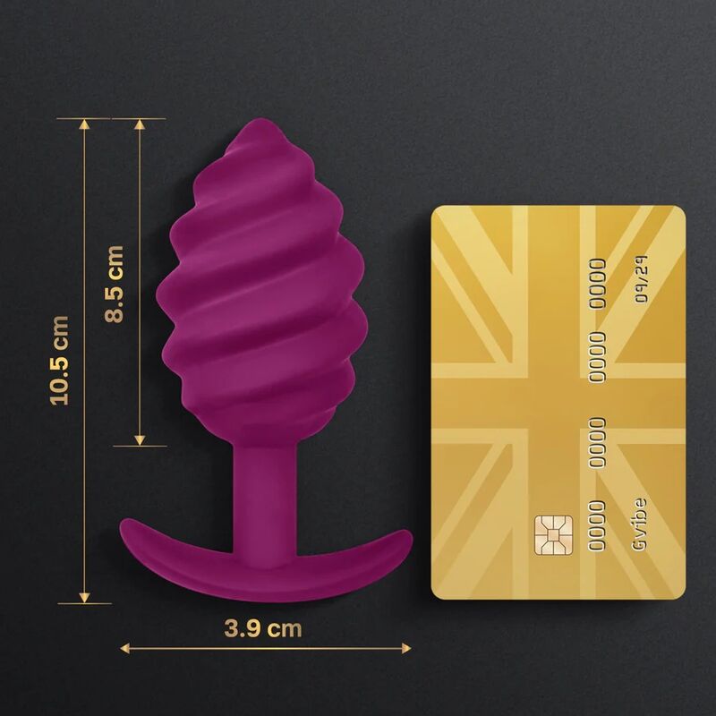 Gplug twist 2 plug anal violet