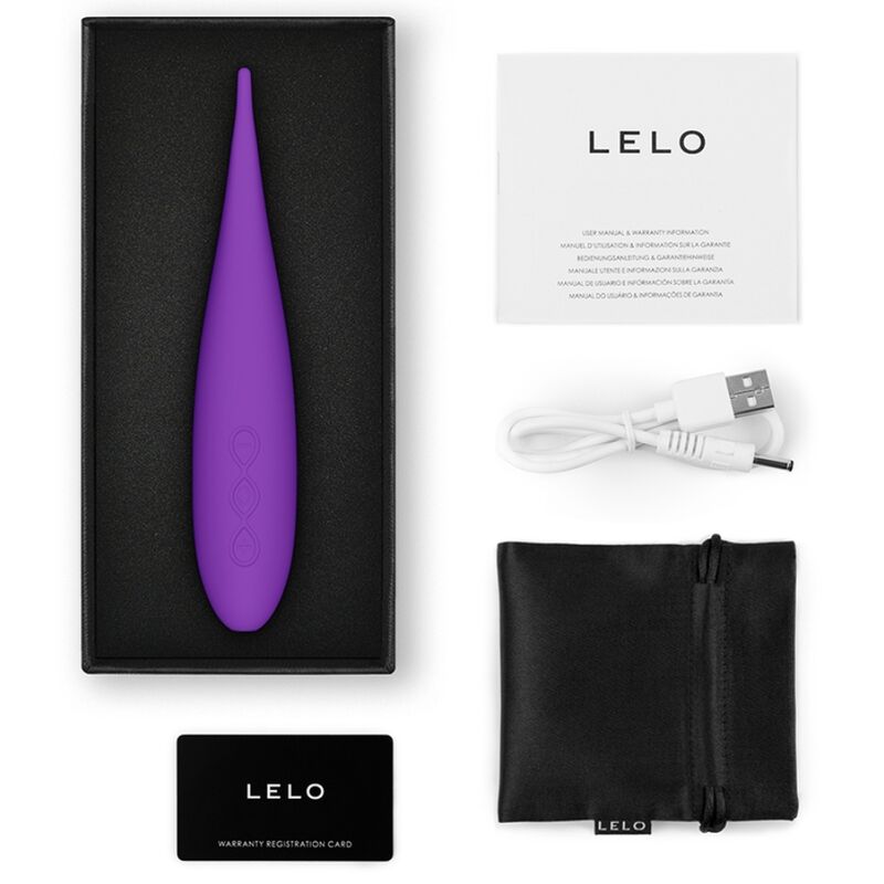 Dot travel stimulateur de clitoris violet