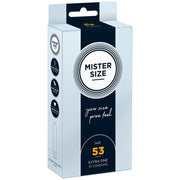 Préservatif taille m 53 mm (10 unités)