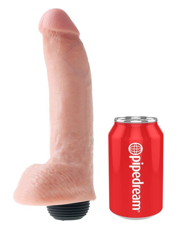 Pénis éjaculateur naturel réaliste 22.86 cm