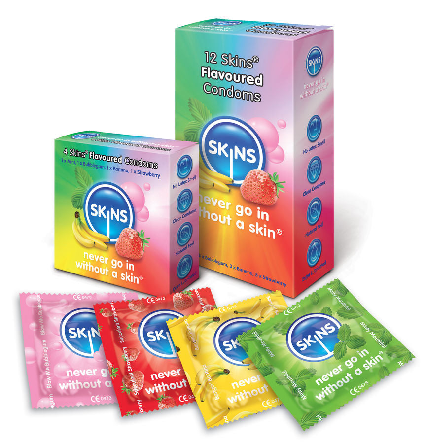 Condom saveurs paquet de 12