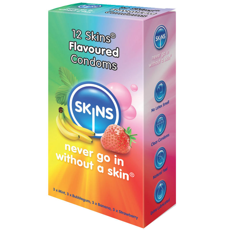 Condom saveurs paquet de 12