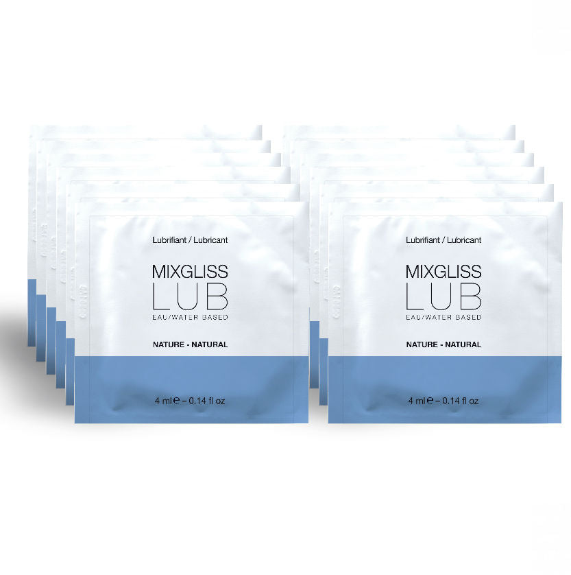 Lubrifiant naturel base d'eau 12 unidose 4 ml