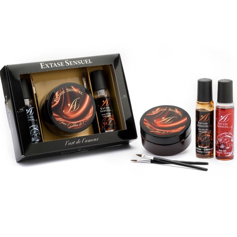 Kit coffre en chocolat aphrodisiaque