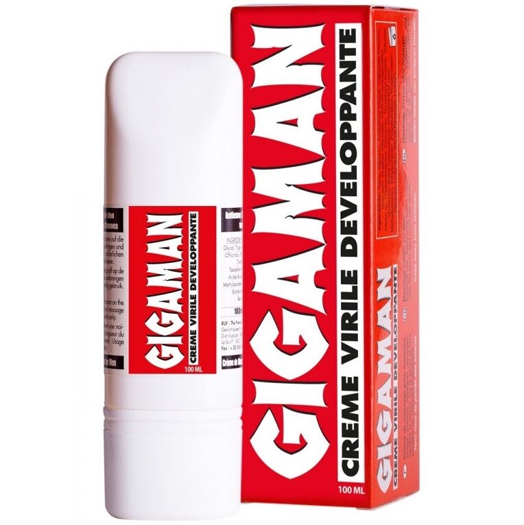 Crème gigaman pour laugmentation de la virilité
