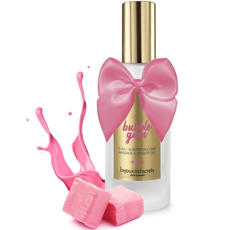 Bubble gum gel 2 en 1 silicone gomme fraise 100 ml