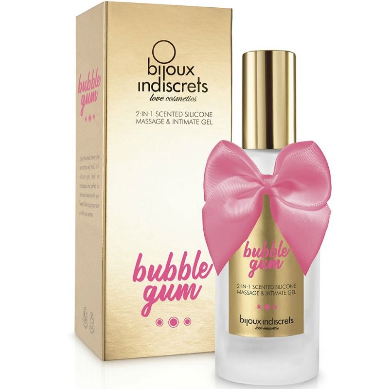 Bubble gum gel 2 en 1 silicone gomme fraise 100 ml