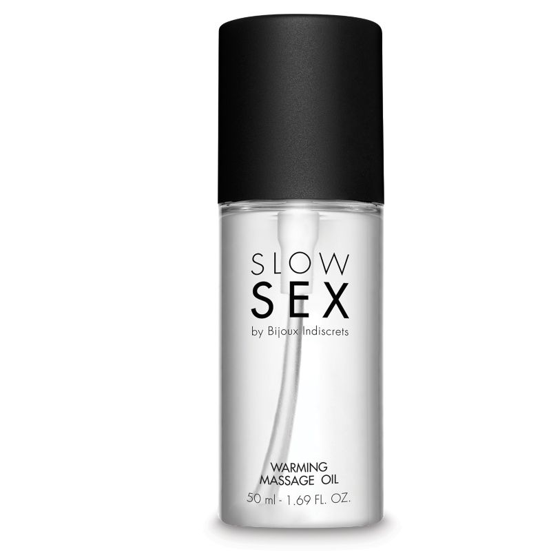Huile de massage sexe lent effet chaleur 50 ml