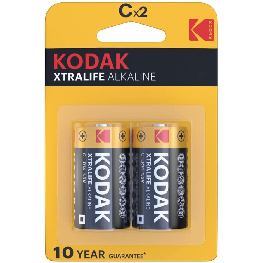 Piles alcalines xtralife cx 2 unités