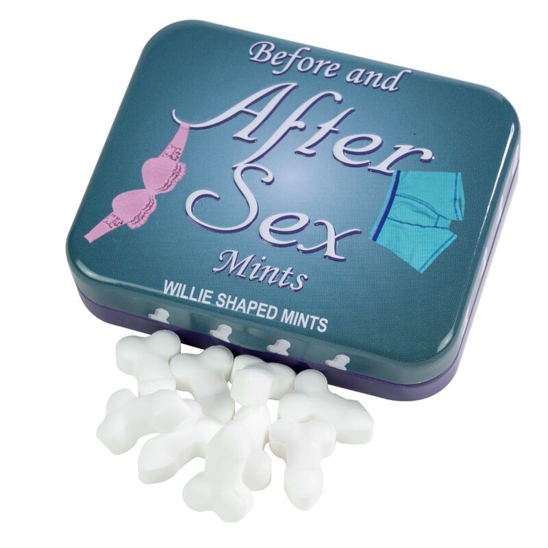 Forme de pénis menthe candy pour avant et après le sexe