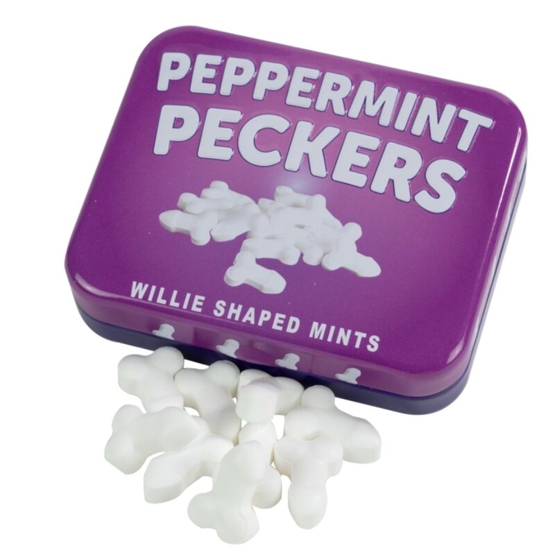 Bonbons la menthe sans sucre forme pénis