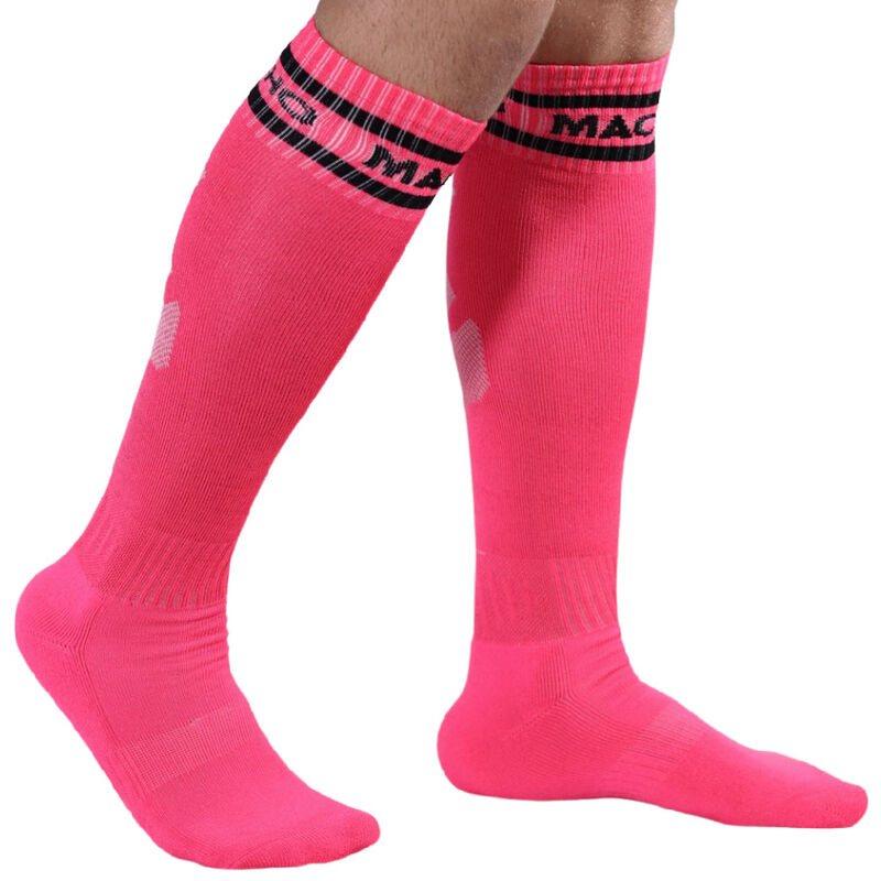 Calcetines largos talla unica rojo